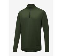 Maglia GOREWEAR Everyday Quarter Zip manica lunga verde scuro - S