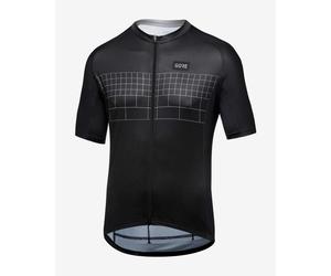 Maglia GOREWEAR Grid Fade 2.0 manica corta nero grigio - S