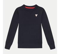 Maglia Guess Girocollo Basic In Misto Cotone Bimbo