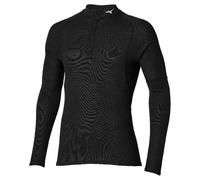Maglia half zip in merino Mizuno BT PR Noir L