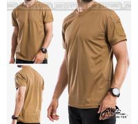 Maglia HELIKON TEX Tactical T-Shirt Tattica Traspirante Militare Outdoor COYOTE