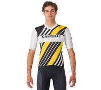 Castelli Heritage Short Sleeve Jersey Bianco 2XL Uomo
