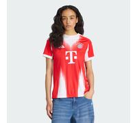 Adidas Fc Bayern 25/26 Home Woman Short Sleeve T-shirt Rosso L Donna