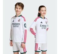 Adidas Real Madrid 26/27 Jersey Home Junior Long Sleeve T-shirt Bianco 9-10 Years Bambini