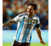Maglia Home Authentic Argentina 26 White / Icey Blue / Light Blue M