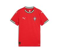 Puma Maglia gara Home Portogallo 2025 per ragazzi PUMA Sport Red Sugared Almond Beige | Puma 13 - 14 ANNI