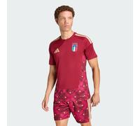Adidas Italy 26/27 Goalkeeper Home Short Sleeve T-shirt Rosa M / Tall Uomo