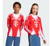 Adidas Fc Bayern 25/26 Home Junior Long Sleeve T-shirt Rosso 13-14 Years Bambini