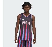 Maglia Home Paris Basketball Uomo Black XS
