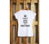 Maglia I can't Keep Calm i am Directioner J484 T- Shirt One Direction 1D cotone