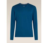 Icebreaker Merino 200 Oasis Crewe Long Sleeve Base Layer Blu L Uomo
