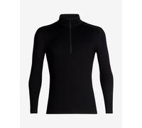Maglia Icebreaker 260 Tech Half Zip manica lunga nero - XXL