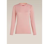 Icebreaker Merino 260 Tech Crewe maniche lunghe donna Blush L