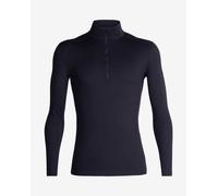 Maglia Icebreaker Merino 200 Oasis Long Sleeve Half Zip manica lunga blu navy - S