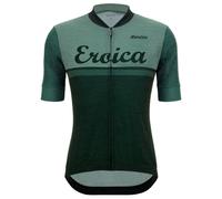 Santini - Eroica Valle Wool Jersey - Maglietta da ciclismo M verde