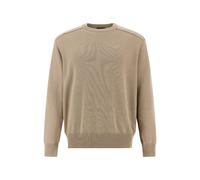 Maglia in lana Soft Cool Touch con dettagli in Typhoon®, Uomo, SABBIA, Taglia: 3XL