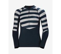 Maglia in neoprene Helly Hansen Waterwear Half Zip manica lunga blu marino bianco donna - L