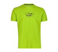 Maglia in piqué con stampa adventure CMP Vert 52