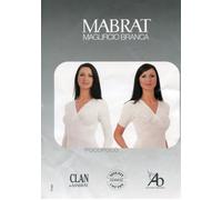 MAGLIA INCROCIO DONNA MEZZA MANICA MISTO LANA MABRAT ART.40853