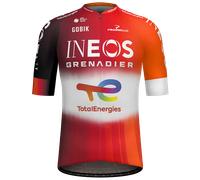 Maglia INEOS GRENADIERS Tour de France 2025 rosso/bianco XS