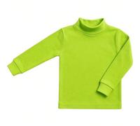 Maglia intima a collo alto per bambini e ragazzi, modello Punt Nou, abbigliamento unisex per bambini e bambine dai 2 ai 16 anni, maglia intima a maniche lunghe in cotone e poliestere - SPEDIZIONE GRAT
