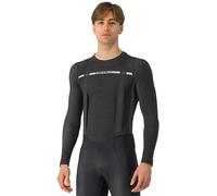 Maglia intima Castelli Merino Seamless manica lunga nero opaco - XXL
