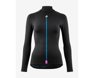 Maglia intima Assos Skin Layer manica lunga nero opaco blu donna - M