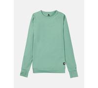 Maglia intima Burton Midweight Crewneck manica lunga verde turchese donna - S