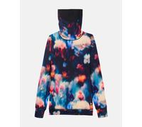 Maglia intima Burton Midweight Long Neck manica lunga blu floreale donna - XS