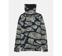 Burton Midweight Long Neck Long Sleeve Base Layer Verde,Nero M Uomo