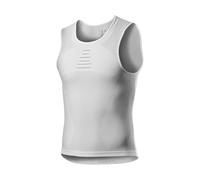 Castelli Core Seamless Sleeveless Base Layer Bianco S-M Uomo