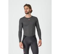 Castelli Medio Base LS - maglietta tecnica ciclismo - uomo M Grey man