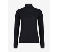 Maglia intima CMP Unlimitech Performance Merino Half Zip manica lunga nera donna - XS
