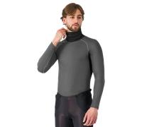 Maglia intima maniche lunghe Castelli Flanders 2 High Neck - Grigio XXL / Grigio