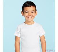 Maglia intima da bambino Ellepi 649 manica corta caldo cotone 3 pz