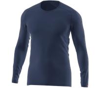 Loeffler Transtex Warm Long Sleeve Base Layer Blu 48 Uomo