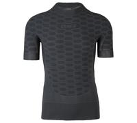 Q36,5 Maglia intima Base Layer 2 a maniche corte sintetico Nero S/M Uomo