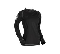 FXR Tenacious Merino Camicia funzionale Lady Longsleeve, nero, taglia XL per donne