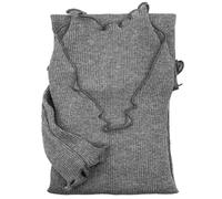 Maglia intima donna LANA e SETA maglietta costina manica lunga invernale termica