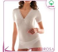 Maglia intima donna Liabel 05321926 formaseno mezza manica lana e cotone