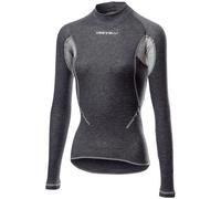 Maglia intima Castelli Flanders 2 manica lunga grigio donna - M