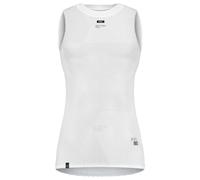 Maglia intima donna smanicata Second Skin bianco
