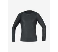 Maglia intima Gore Wear Windstopper leggera manica lunga nero - S