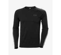 Maglia intima Helly Hansen Lifa Active Stripe Crew manica lunga nero - L