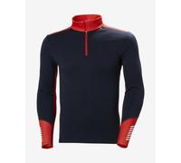 Helly Hansen Uomo Lifa Merino Midweight 1/2 Zip, Blu, L