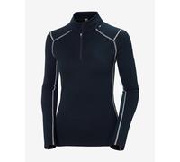 Helly Hansen Femmes W Lifa Merino Midw 1/2 Zip, Bleu Marine, S