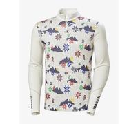 Maglia intima Helly Hansen Lifa Merino Midweight Half Zip Ski Free bianco lilla verde - S
