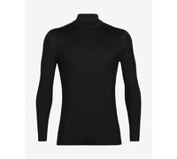 Maglia intima Icebreaker 260 Tech Turtleneck manica lunga nero - L