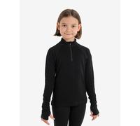 ICEBREAKER Kids 260 Tech Ls Half Zip - Bambino - Nero - Taglia 10 anni- modello 2025