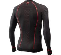 Maglia intima invernale SIXS TS2WCU Warm Nero Rosso M-L